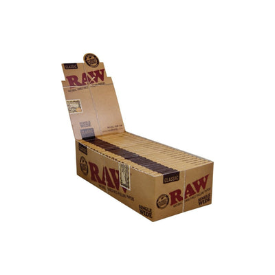 PROV-A02281023 RAW CARTINA CORTA DOPPIA (25 libretti x 100 fogli)