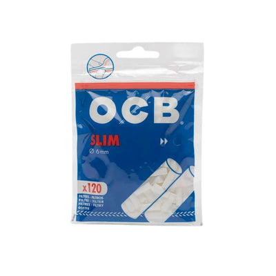 Filtri OCB Slim 6x15mm per sigarette sottili - 34 buste da 120 filtri