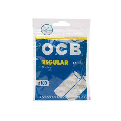 Filtri OCB Regular 7,5x15mm per sigarette standard - 30 buste da 100 filtri