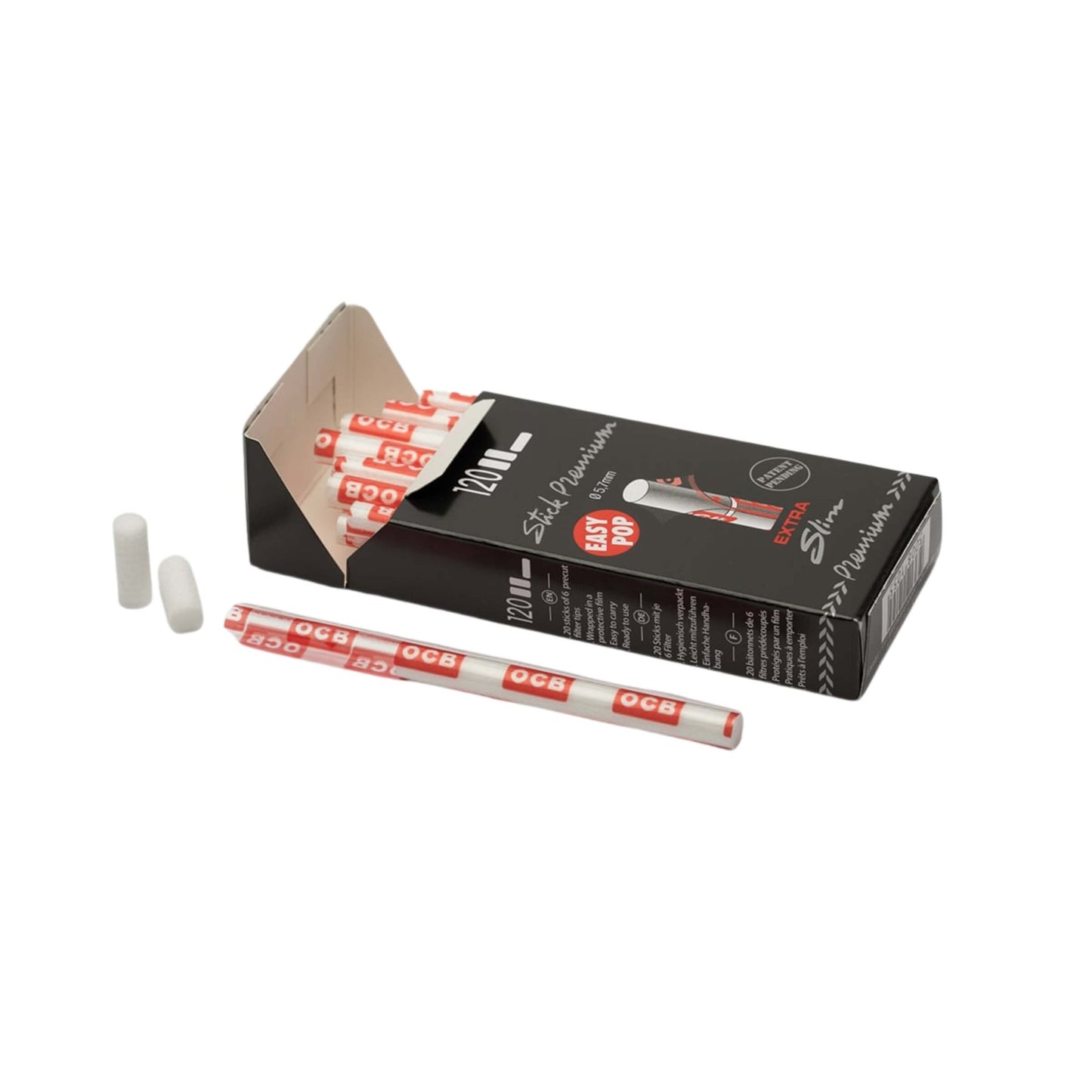 PROV-C02327007
FILTRI OCB ULTRASLIM RUVIDO 5,7x14mm (20 astucci x 120 filtri)