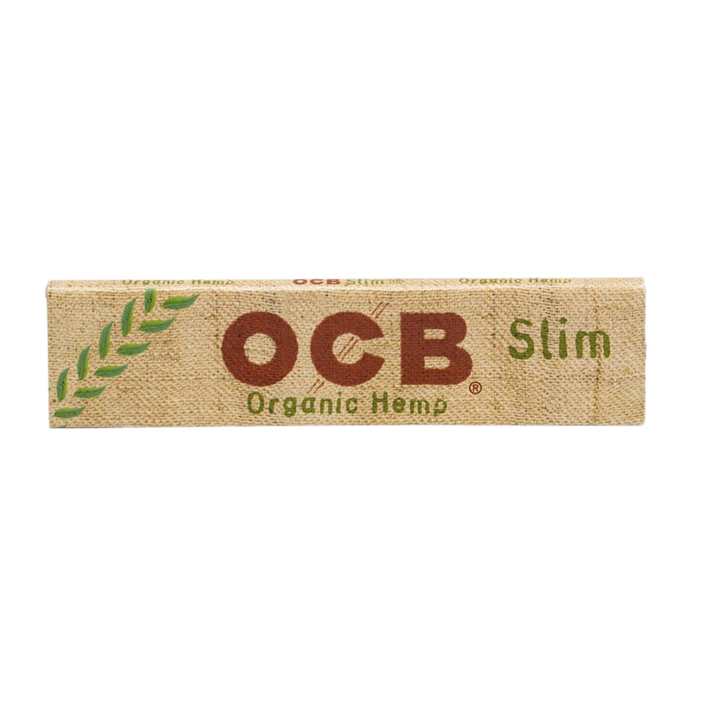 Cartine OCB in canapa biologica non sbiancata - combustione lenta ultra sottili e resistenti 50 libretti x 32 fogli