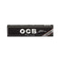 Cartine OCB Nere Slim filigranate 14g/m² con filtri carta - 32 libretti 64 fogli