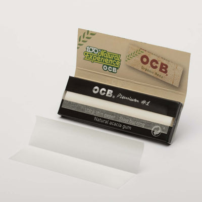 PROV-A03453002 CARTINE OCB NERE CORTE (50 libretti x 50 fogli)