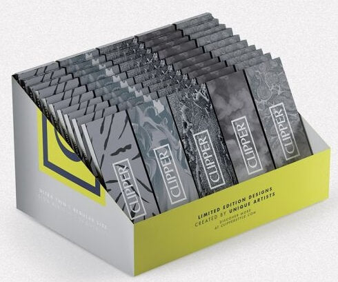 PROV-A03345002 CARTINE CLIPPER REGULAR SILVER (50 libretti x 50 fogli)