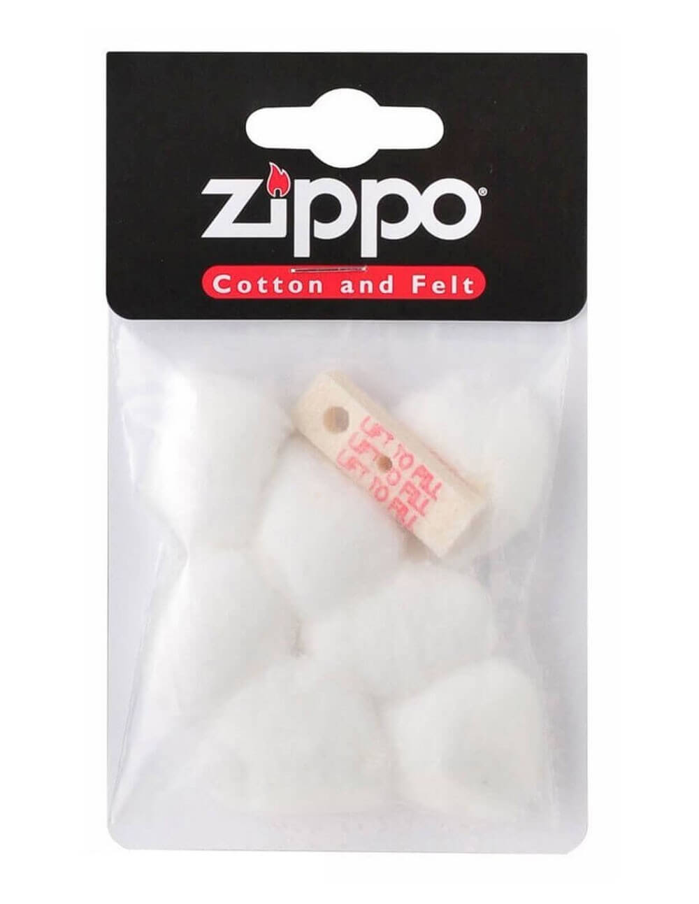 SET OVATTA E FELTRINO ZIPPO
