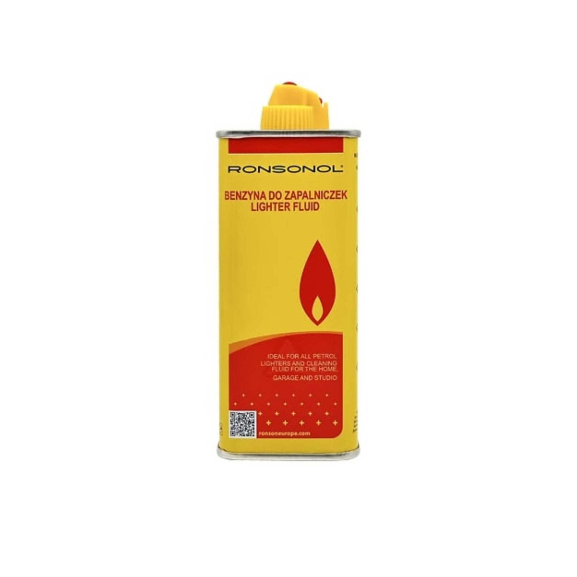 Benzina per accendini Ronson 133 ml, formula purificata per meccanismi a benzina, flacone