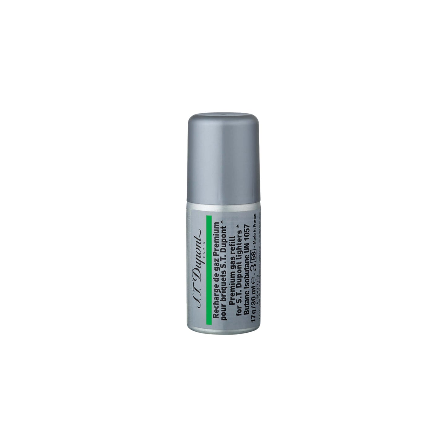 Bomboletta gas ricarica S.T. Dupont Verde 17gr/30ml per accendini selezionati S.T. Dupont