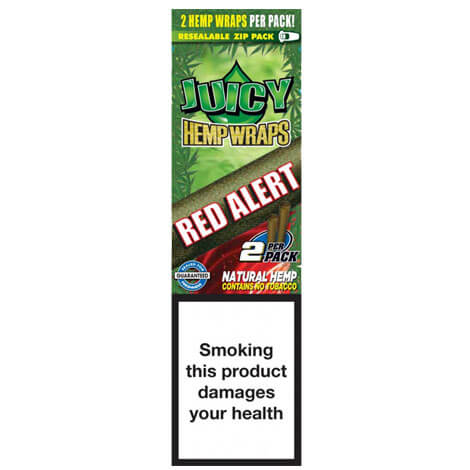 PROV-B00698002 JUICY HEMP WRAPS RED ALERT DA 2 PZ (x25)
