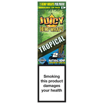 PROV-B00699002 JUICY HEMP WRAPS TROPICAL DA 2 PZ (x25)