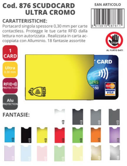 876 SCUDO CARD ULTRA CROMO