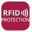 1008SCF Portacarte ScudoCard RFID 5 Scomparti Finitura Carbonio
