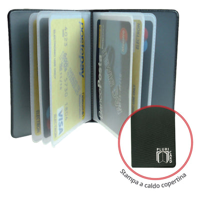 880  PLURICARD - P.TA CARD A LIBRO 14 SCOMPARTI