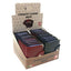 1021L Portacarte a Libro 20 Scomparti in Similpelle con Chiusura a Bottone