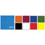998/2 Custodia Porta Schedine Lotto in PVC Colorato 2 Tasche 23,2 x 23,5 cm (100PZ)