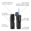 Xikar ACCENDISIGARI TACTICAL 1 SINGLE (551BK) Black