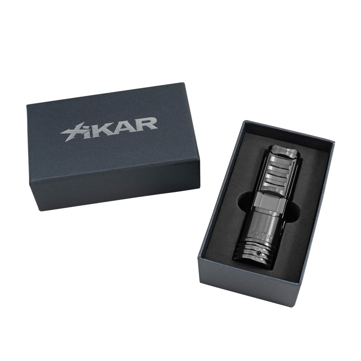 Xikar ACCENDISIGARI TACTICAL 1 SINGLE (551GM) Gunmetal