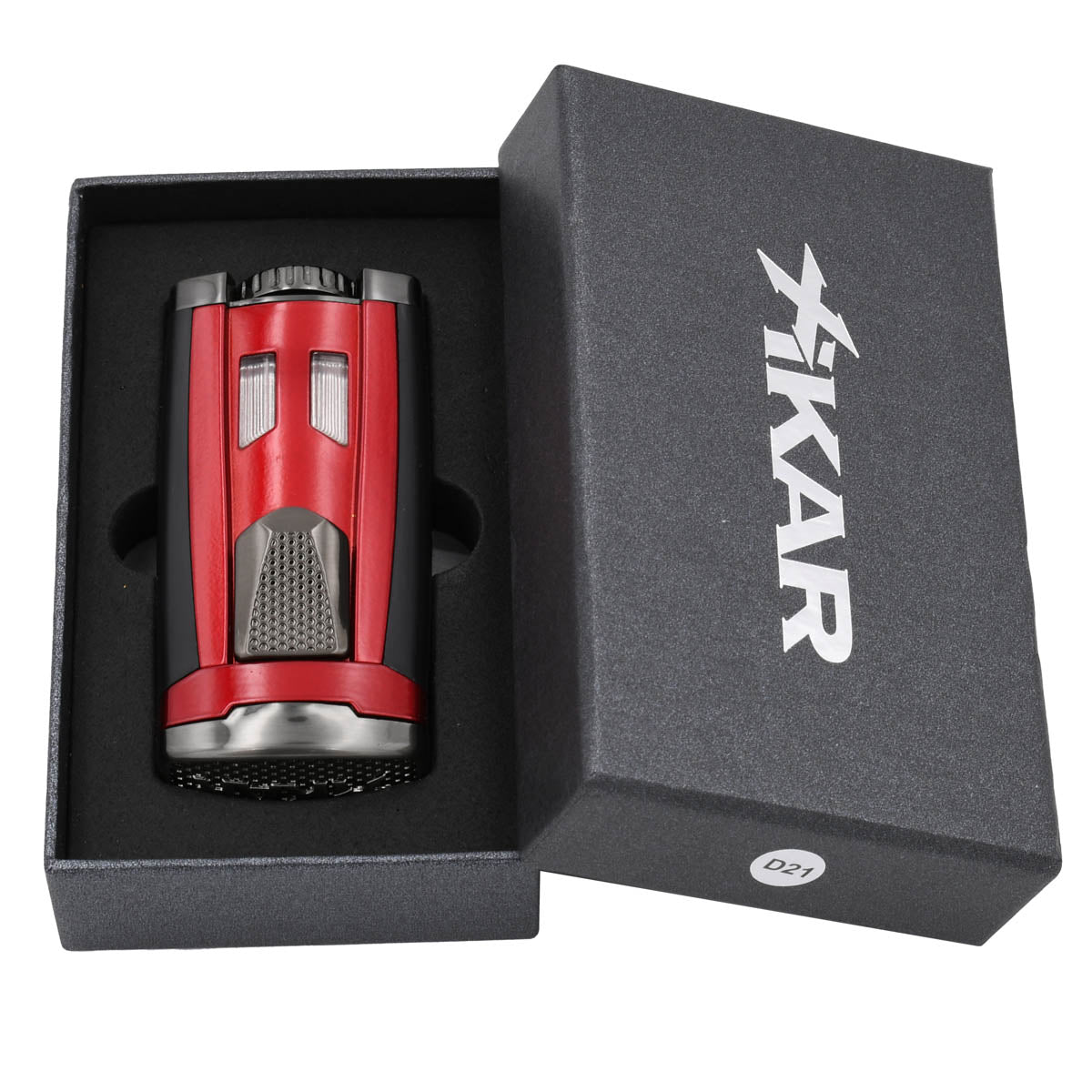 Xikar ACCENDISIGARI HP3 INLINE TRIPLE (573BK) Matte Black