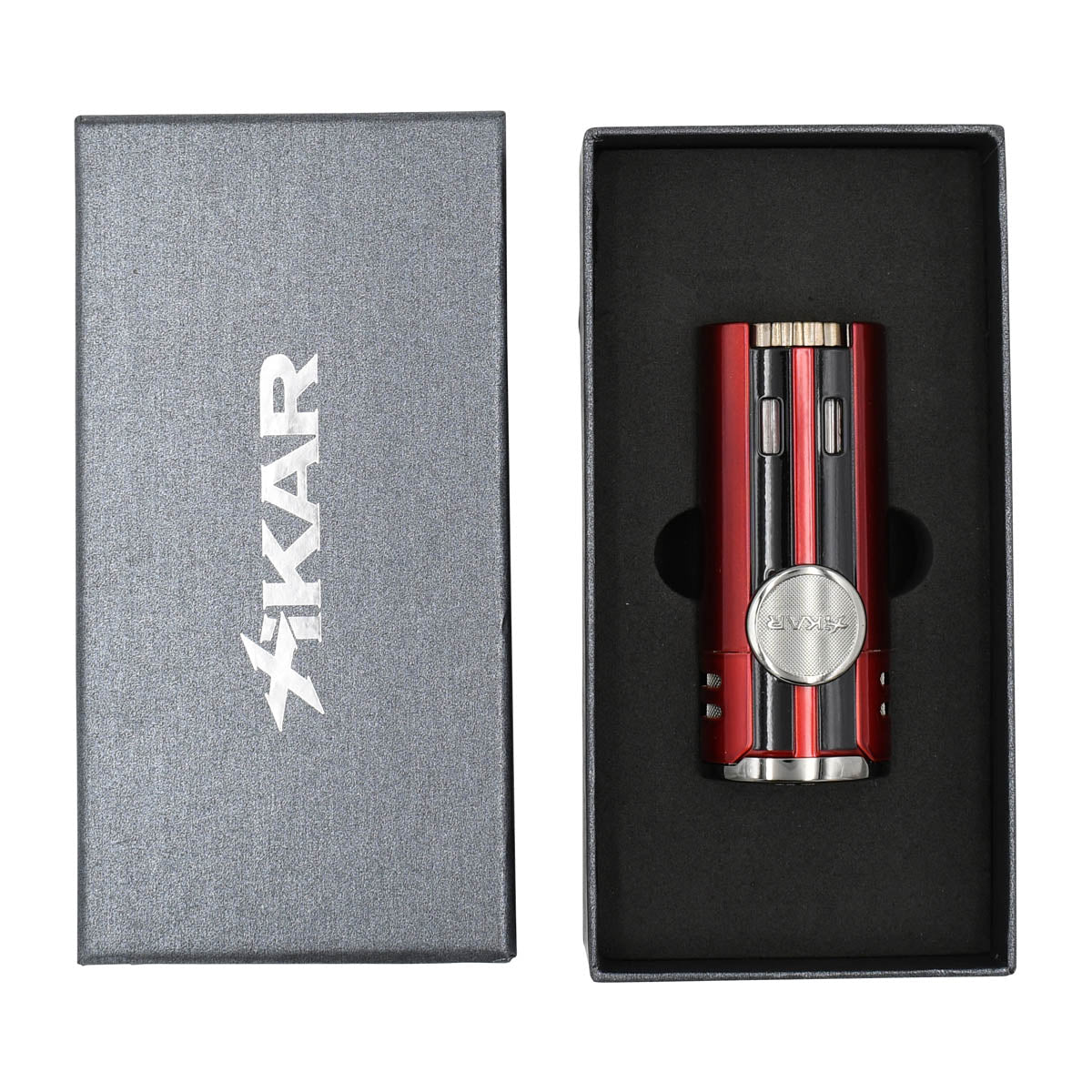 Xikar ACCENDISIGARI HP4 QUAD (574RD) Daytona Red