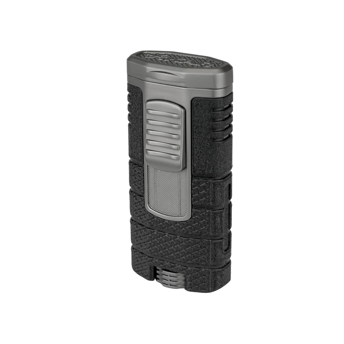 Xikar ACCENDISIGARI TACTICAL TRIPLE (553BKGM) Black & Gaunmetal