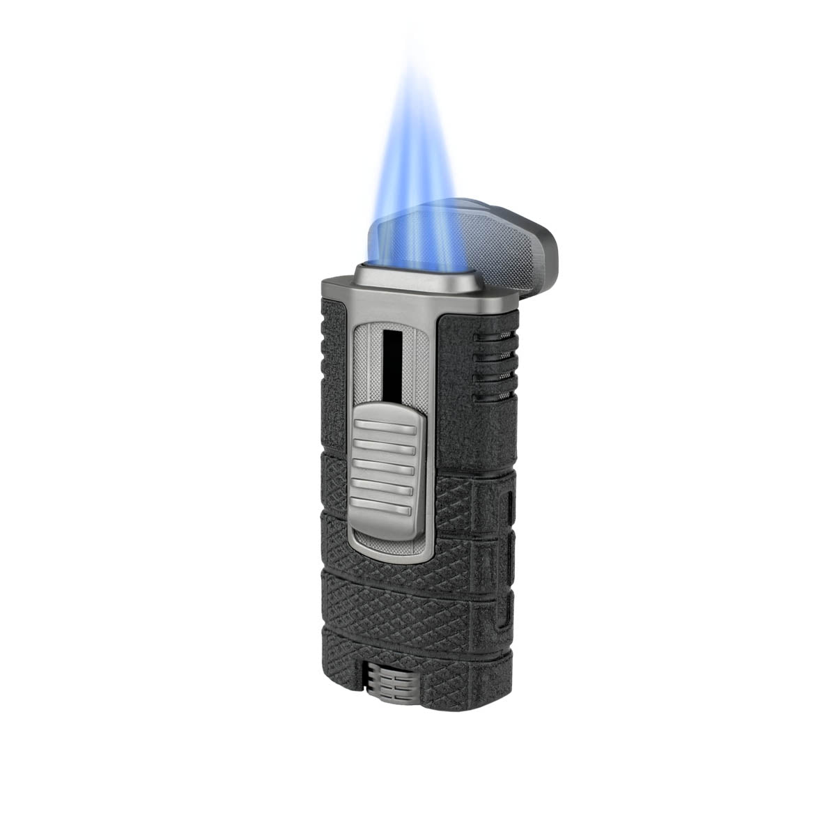 Xikar ACCENDISIGARI TACTICAL TRIPLE (553BKGM) Black & Gaunmetal