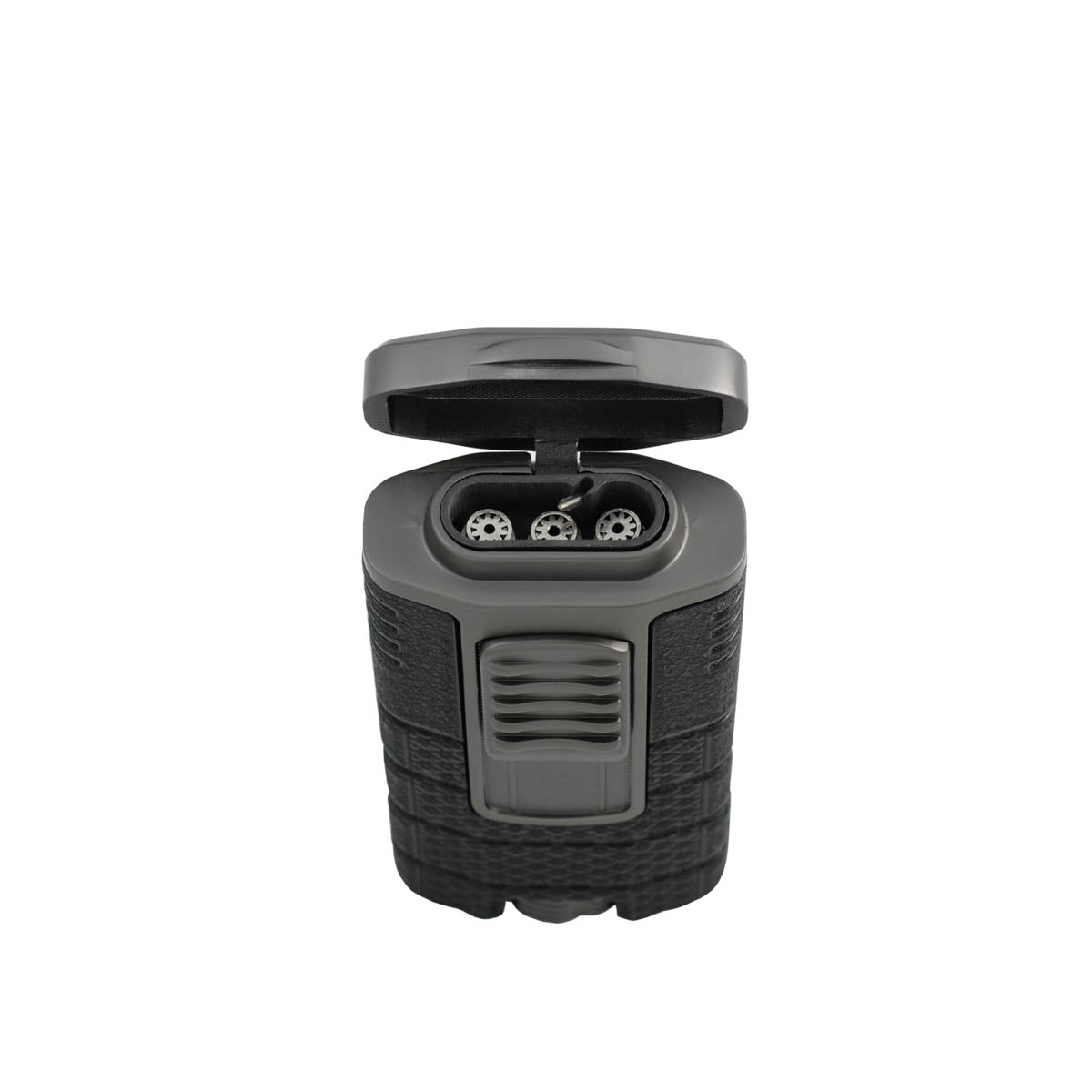 Xikar ACCENDISIGARI TACTICAL TRIPLE (553BKGM) Black & Gaunmetal