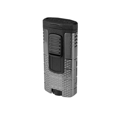 Xikar ACCENDISIGARI TACTICAL TRIPLE (553GMBK) Gunmetal & Black