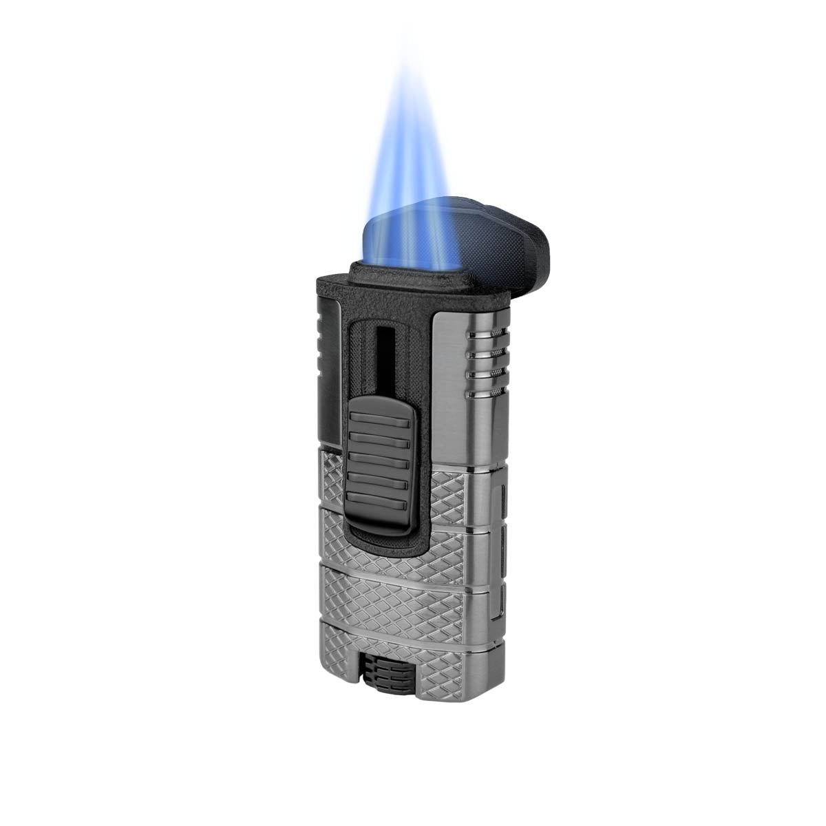 Xikar ACCENDISIGARI TACTICAL TRIPLE (553GMBK) Gunmetal & Black