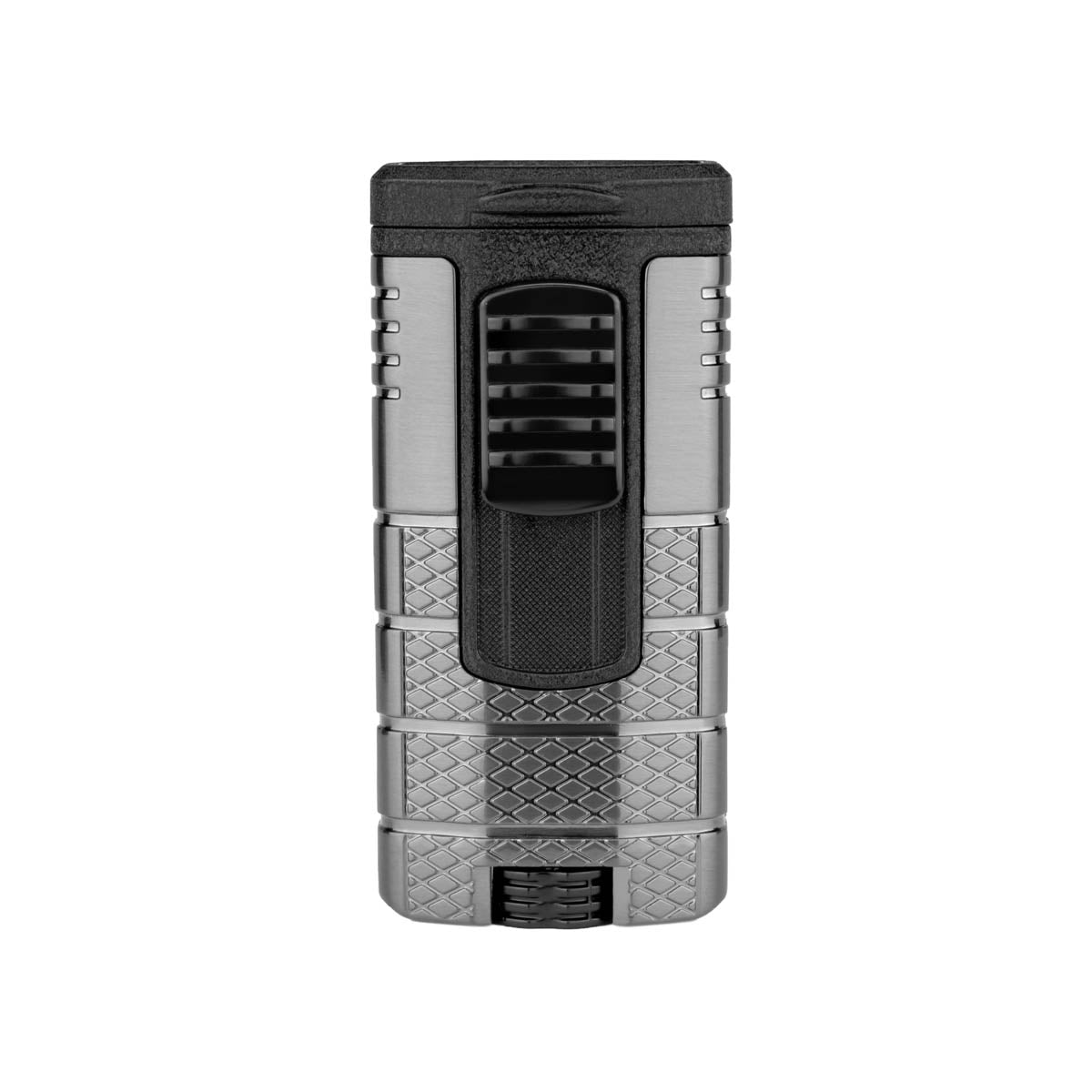 Xikar ACCENDISIGARI TACTICAL TRIPLE (553GMBK) Gunmetal & Black