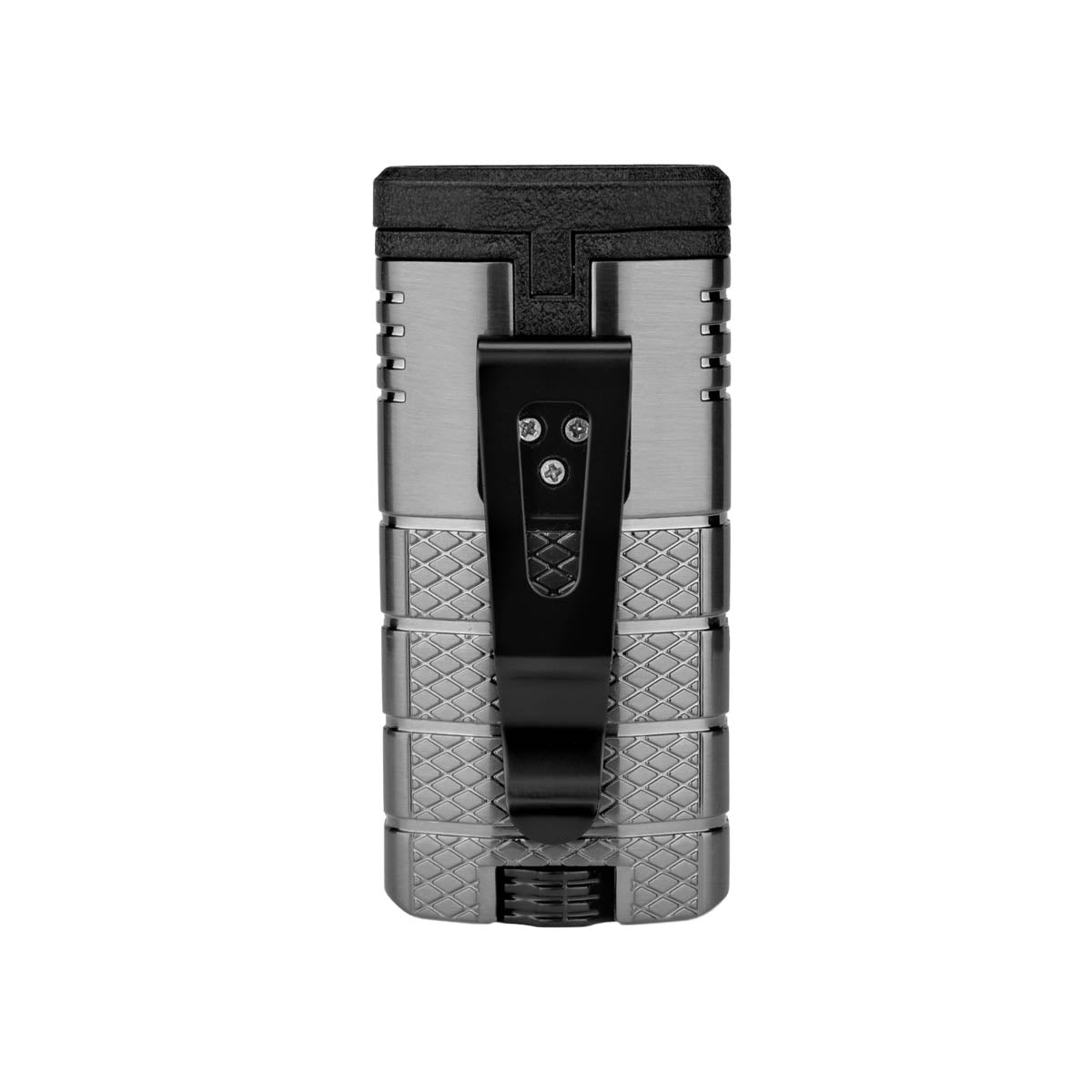Xikar ACCENDISIGARI TACTICAL TRIPLE (553GMBK) Gunmetal & Black
