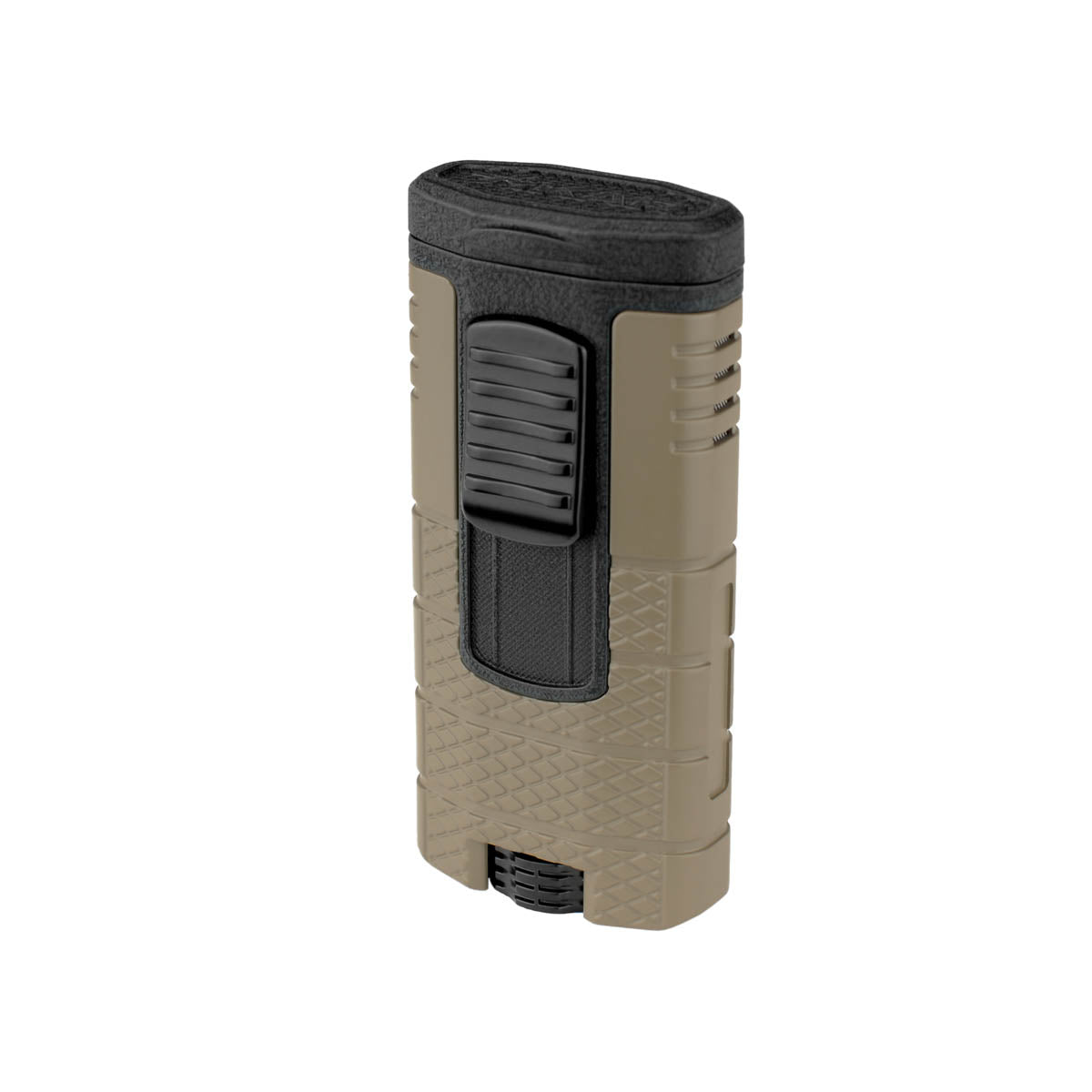Xikar ACCENDISIGARI TACTICAL TRIPLE (553TNBK) Tan & Black