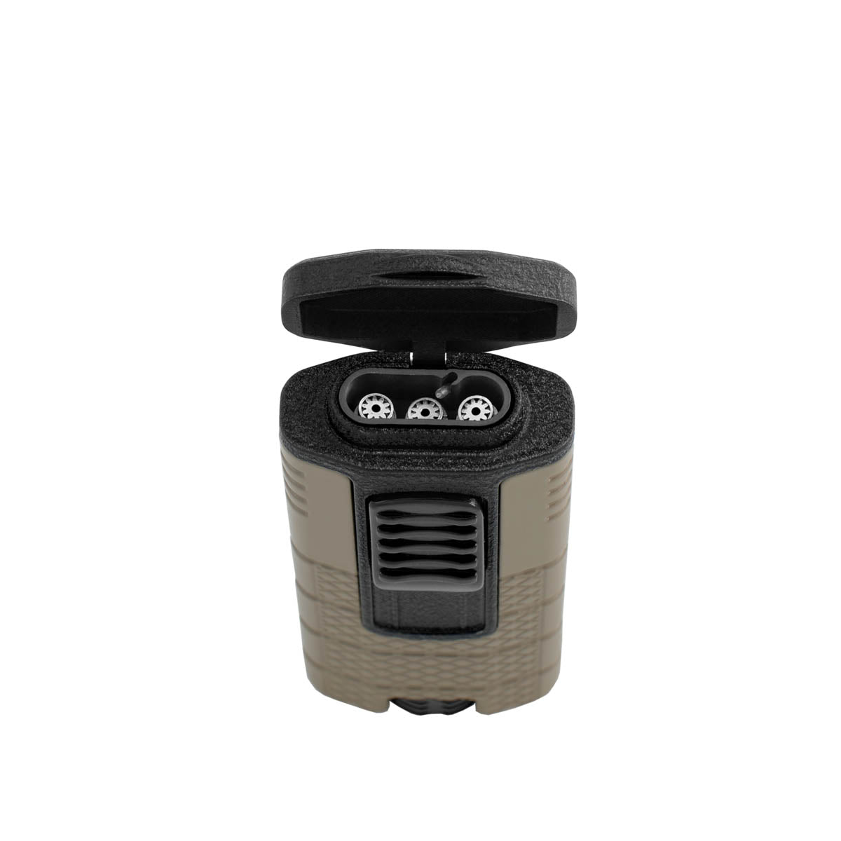 Xikar ACCENDISIGARI TACTICAL TRIPLE (553TNBK) Tan & Black