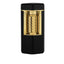 Xikar ACCENDISIGARI MERIDIAN TRIPLE SOFT FLAME (600BKGD) Black & Gold
