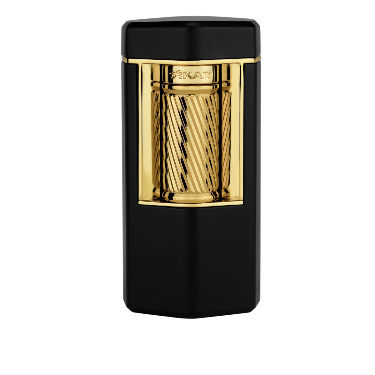 Xikar ACCENDISIGARI MERIDIAN TRIPLE SOFT FLAME (600BKGD) Black & Gold