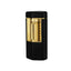 Xikar ACCENDISIGARI MERIDIAN TRIPLE SOFT FLAME (600BKGD) Black & Gold