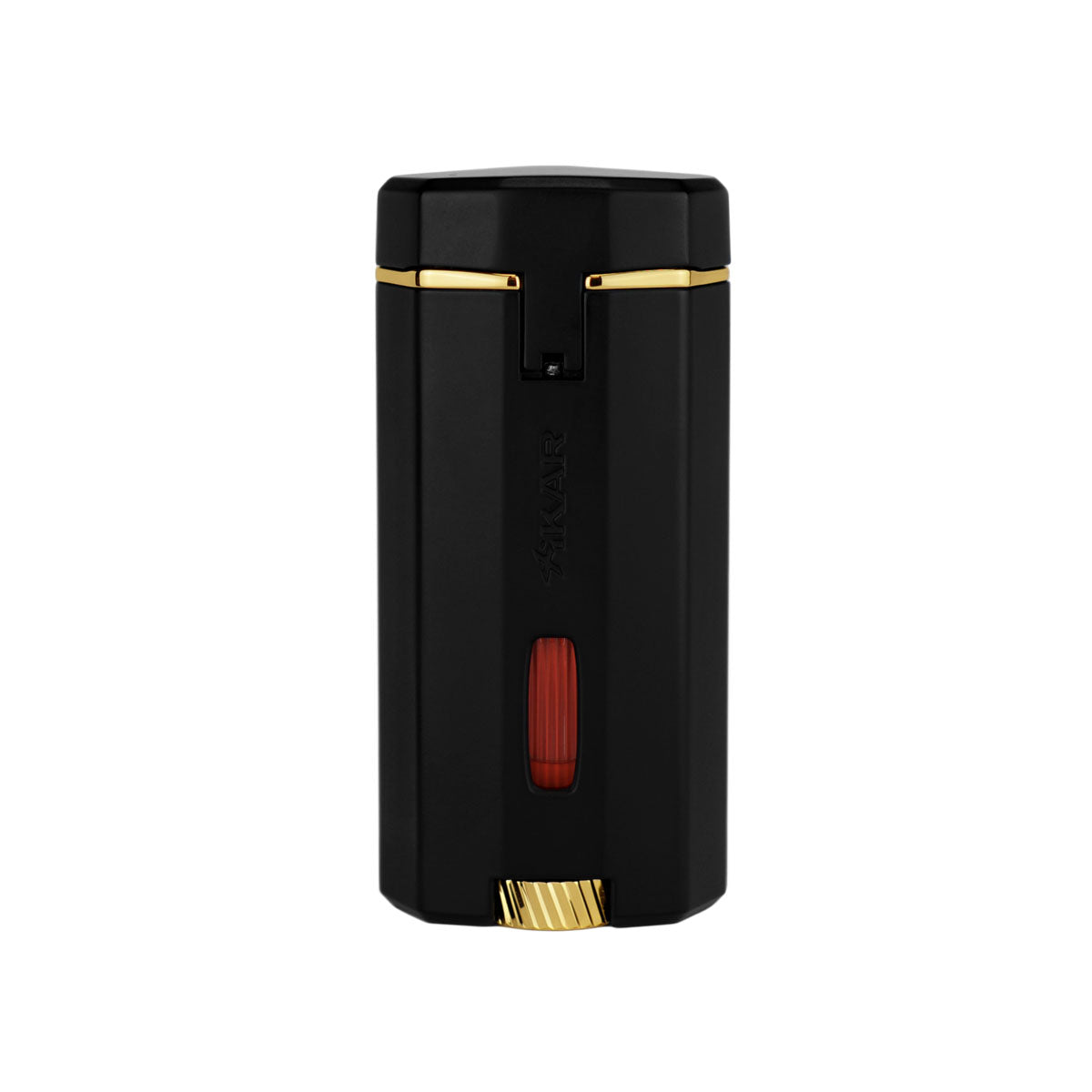 Xikar ACCENDISIGARI MERIDIAN TRIPLE SOFT FLAME (600BKGD) Black & Gold