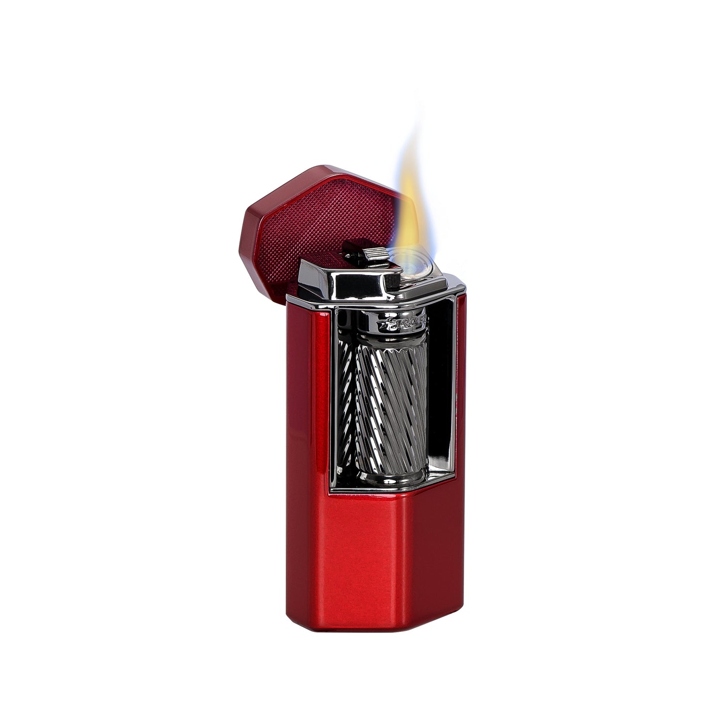 Xikar ACCENDISIGARI MERIDIAN TRIPLE SOFT FLAME (600RD) Red & Gunmetal