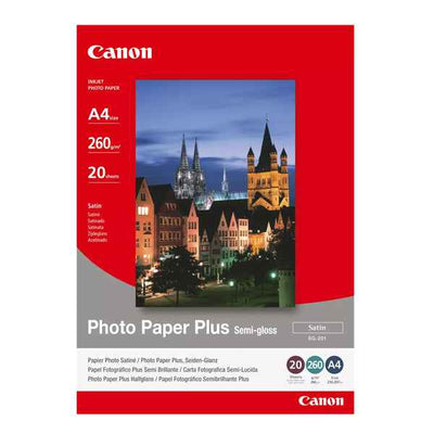 Canon - Canon Carta fotografica Plus Semi-Gloss SG-201 - A4 - 20 Fogli - 1686B021