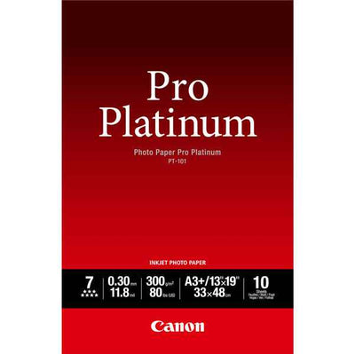 Canon - Carta fotografica Canon PT-101 Pro Platinum A3+ 10 Fogli - 2768B018