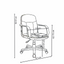 Powerlan Clio Sedia da Ufficio in Ecopelle PVC Nera con Braccioli