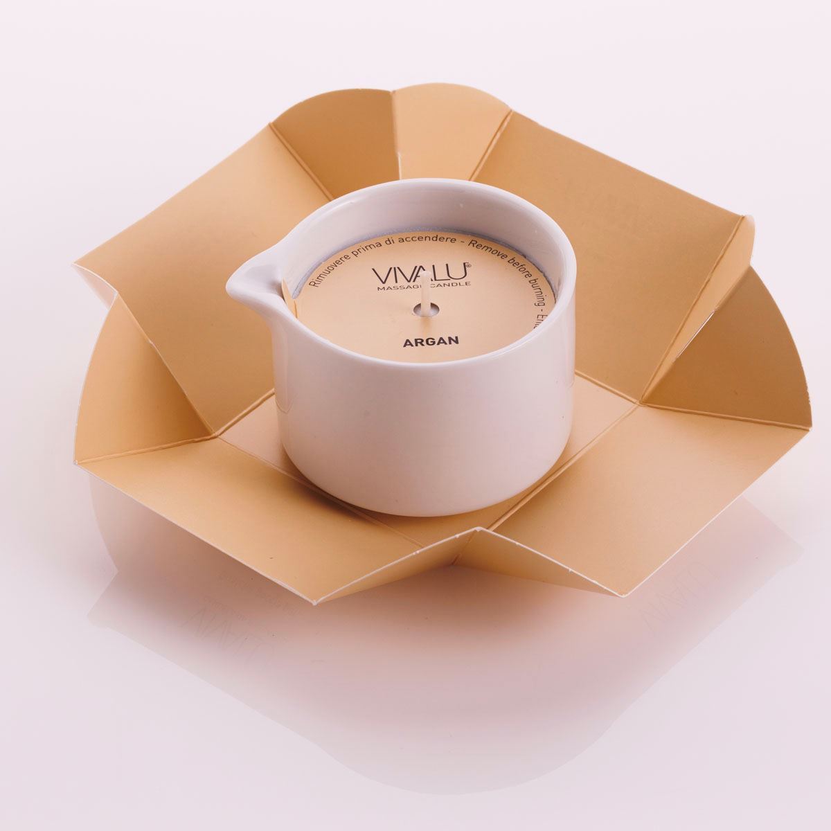 Vivalu Tribe E Candela da Massaggio Argan Rassodante 100 ml