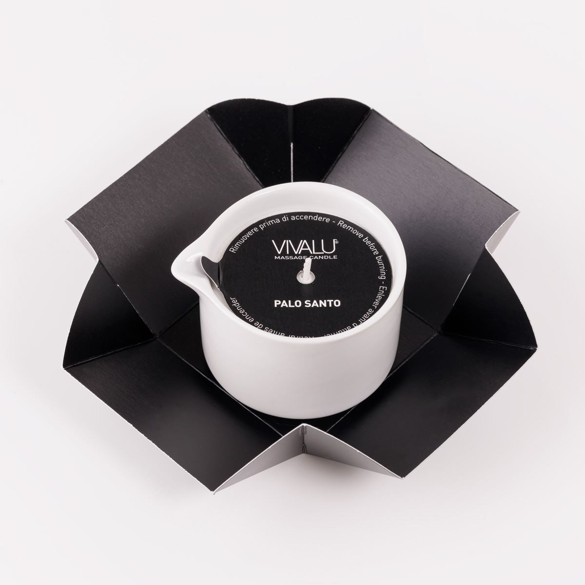 Vivalu Tribe E Candela da Massaggio Palo Santo 100 ml