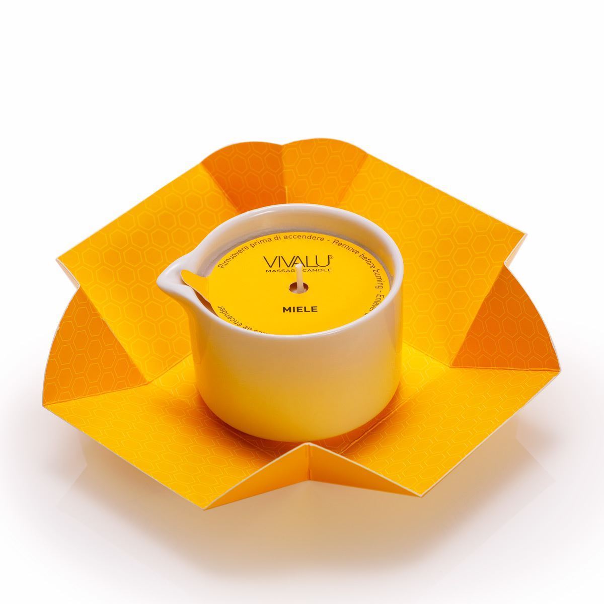 Vivalu Tribe E Candela da Massaggio Miele 100 ml