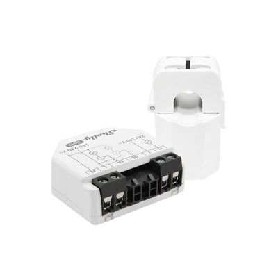 Shelly EM Gen3 - Modulo contatore energia Wi-Fi/BT/Matter + pinza amperometrica 50A