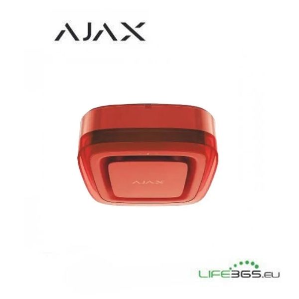 Ajax EN54 FireProtect (Sounder/VAD) red - Allarme Acustico e Visivo