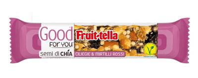BARRETTA FRUITTELLA GOOD FOR YOU CILIEGIE E MIRTILLI ROSSI (16PZ)