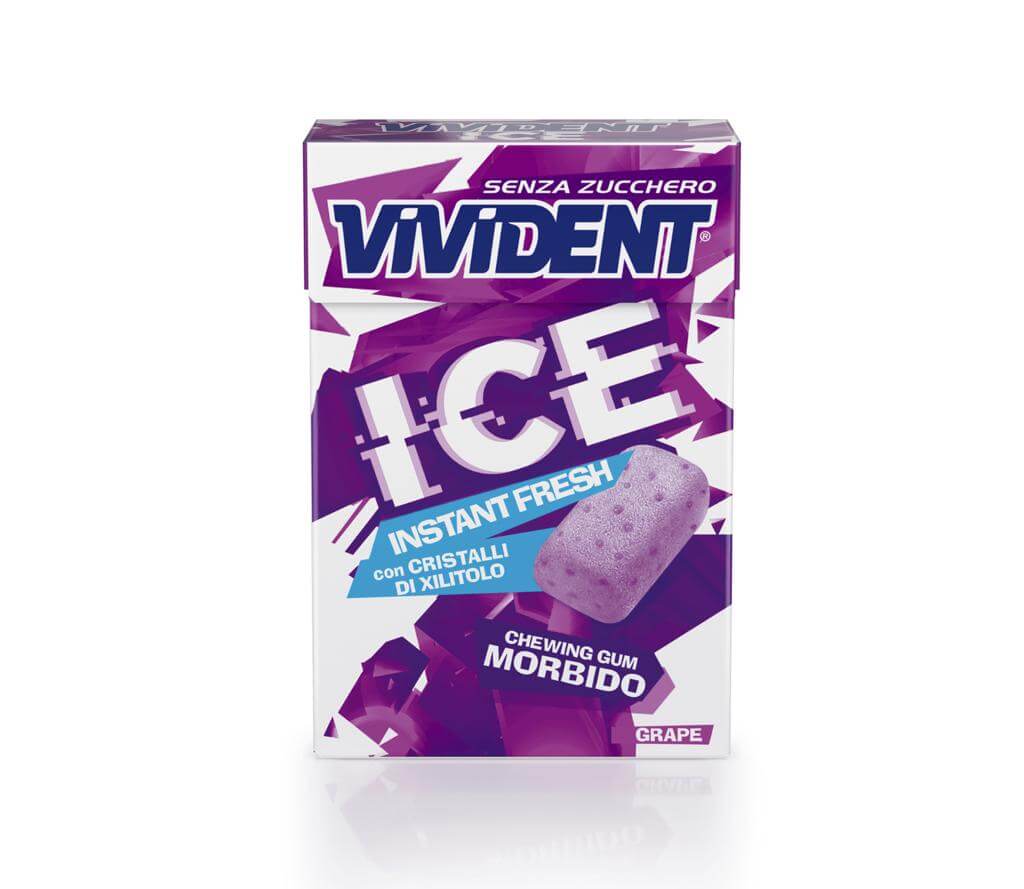 VIVIDENT ICE GRAPE ASTUCCIO (20PZ)