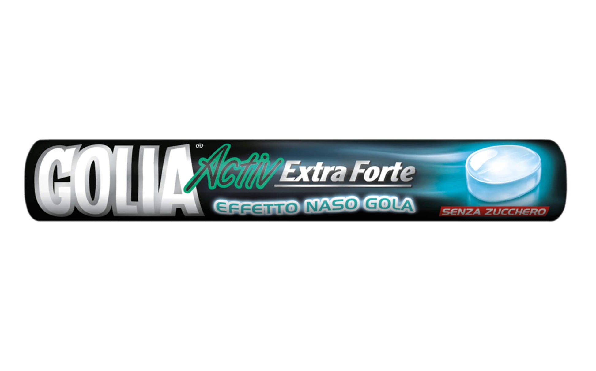 Golia Activ Extraforte Bianca caramelle balsamiche senza zucchero stick 24pz
