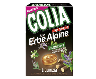 Golia Activ Herbs Liquirizia erbe alpine astuccio 20pz