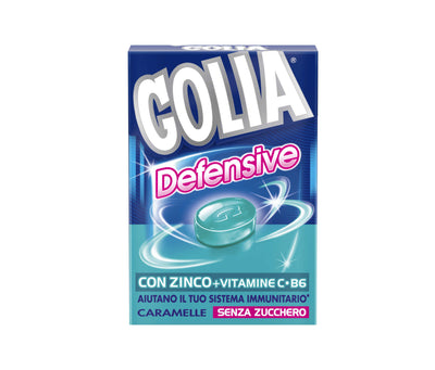Golia Defensive caramelle senza zucchero Zinco Vitamina C B6 astuccio 20pz