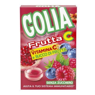 Golia Frutta C Frutti Rossi vitamina C succo di frutta astuccio 20pz